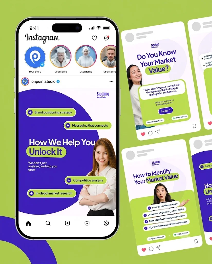Social media static post design for brand identity kit